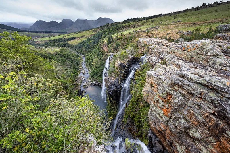 Lisbon Falls waterfall, long exposure, near Graskop, Mpumalanga, South Africa