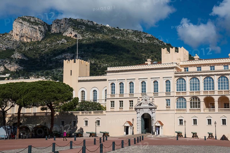 Prince's Palace, Palais Princier, Old Town, Cote d'Azur, Monaco