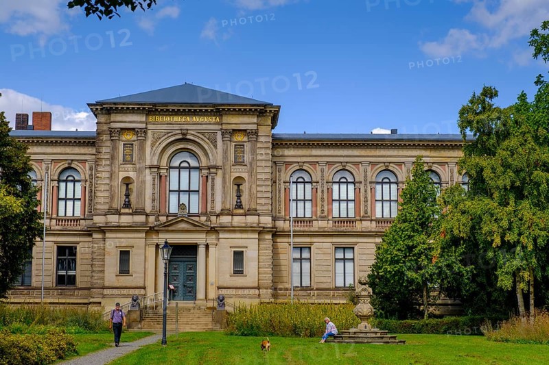 Bibliotheca Augusta, Main Building of the Herzog August Library, Wolfenbüttel, Lower Saxony, Germany