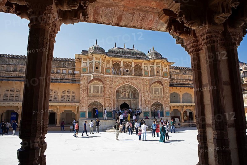 Amber Fort or Fortress, Jaipur, Rajasthan, India