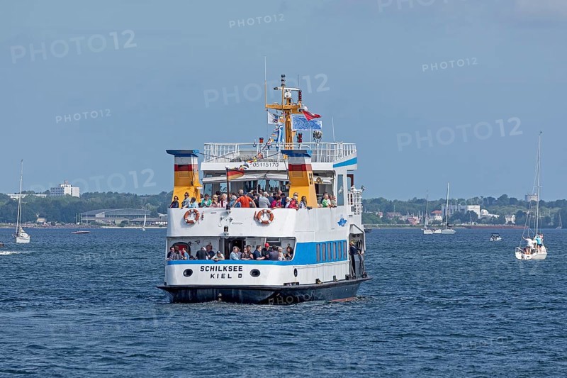 Schilksee Fjord Ferry, Kieler Woche, Kiel Fjord, Kiel, Schleswig-Holstein, Germany
