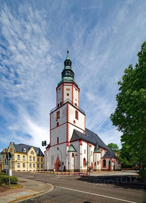 St Nicolaikirche in Döbeln on Lutherplatz, Döbeln Old Town, Döbeln, Saxony, Germany