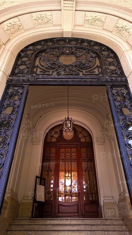Salta colonial architecture and Central Plaza of 9 of July Plaza 9 De Julio in historic city center