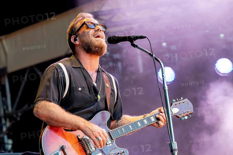 Dan Auerbach, guitarist, singer, The Black Keys, Rock, Blues, USA, live open air at the Citadel Music Festival, 01.07.2025, Zitadelle Spandau, Berlin, Germany, only concert in Germany < english> The Black Keys, Rock, Blues, USA, live open air at the Citadel Music Festival, July 1, 2025, Spandau Citadel, Berlin, Germany