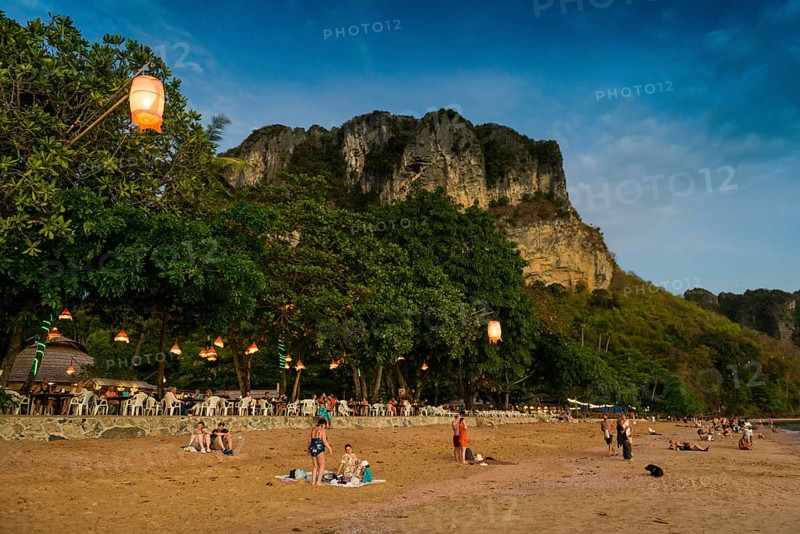 Ao Nang Beach, sunset, Ao Nang, Krabi, Thailand