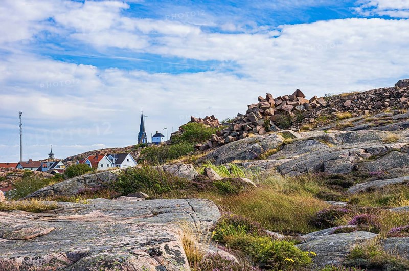 The church of Lysekil (Lysekils Kyrka) on Rosviksberg, Lysekil, Bohuslän, Västra Götalands län, Sweden, Scandinavia