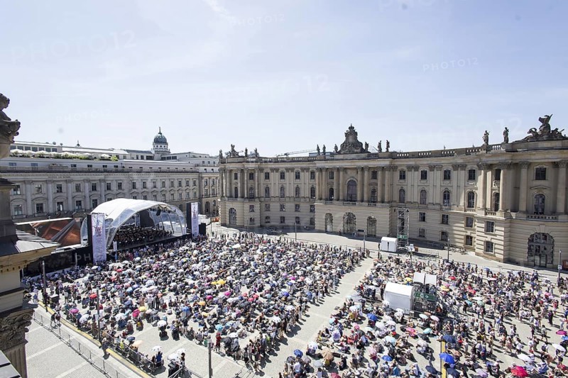 Staatsoper für alle, a free open-air concert with conductor Christian Thielemann and the Staatskapelle Berlin on Berlin's Bebelplatz, Berlin, 22 June 2025