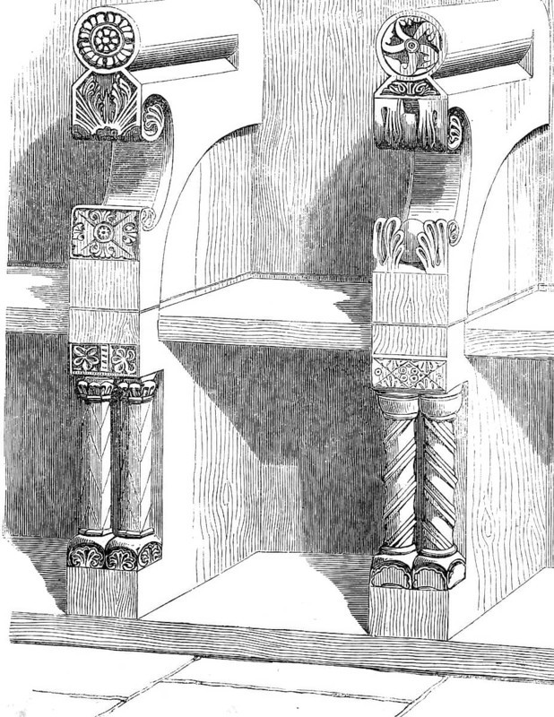 Choir stall from Ratzeburg Cathedral, Ratzeburg, Schleswig-Holstein, Germany, Historical, digitally enhanced reproduction of a model from around 1860