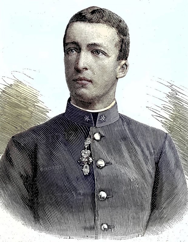 Archduke Joseph August Viktor Klemens Maria of Austria, 9 August 1872 in Alcsat, Hungary - 6 July 1962 in Straubing, Germany, was a member of the House of Habsburg-Lorraine, Illustration, published 1890, Reproduction, digitally enhanced, Historical