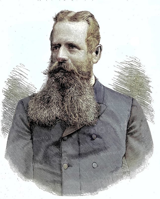 Arthur Adolf, Graf von Posadowsky-Wehner, Freiherr von Postelwitz, German: Arthur Graf von Posadowsky-Wehner Freiherr von Postelwitz, 3 June 1845 - 23 October 1932, was a German conservative politician and statesman. He served as Minister of Finance (1893-1897), Minister of the Interior, Vice-Chancellor of the Federal Republic of Germany and Prussian Minister of State (1897-1907), historical image or illustration, published 1890, reproduction, digitally enhanced, Historical