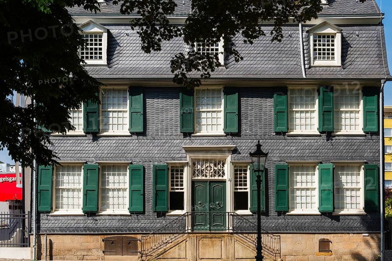 Birthplace of Friedrich Engels in Wuppertal, Germany