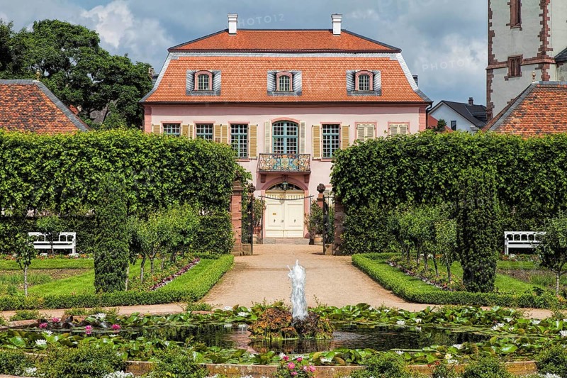 Palace in Prinz-Georgs-Garten Darmstadt Germany
