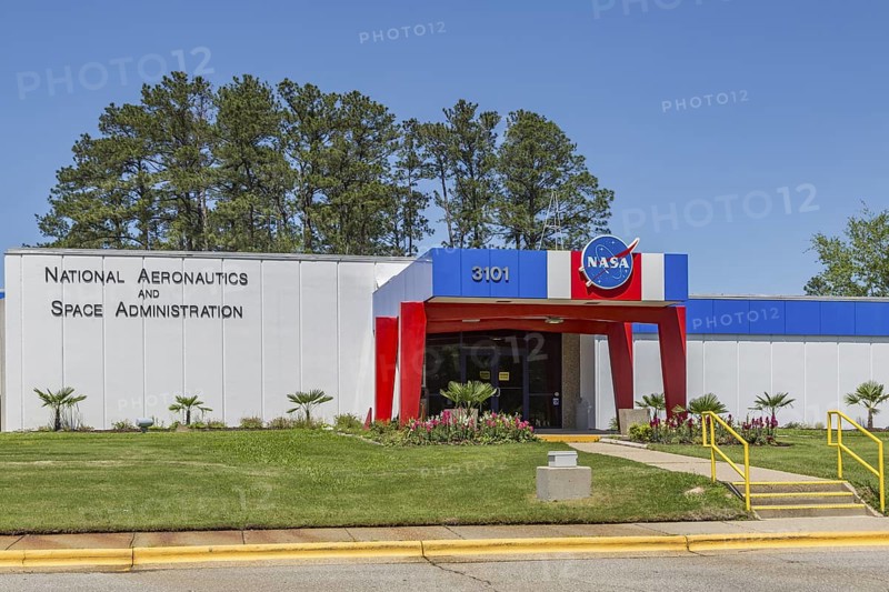 Administrative building for National Aeronautics and Space Administration (NASA) in the Stennis Space Center near Bay St Louis, Mississippi