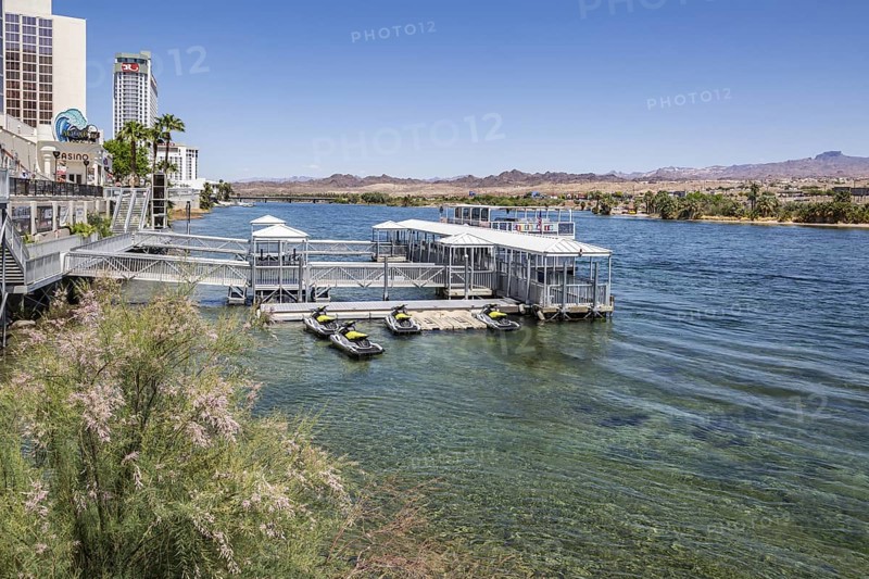 Jet ski rental business on the Colorado River in Laughlin, Nevada