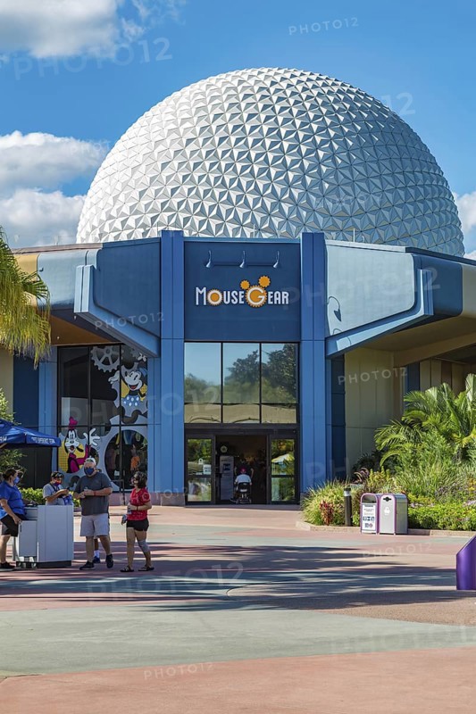 Mouse Gear souvenir store in Epcot at Walt Disney World in Orlando, Florida