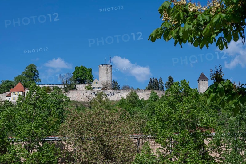 Historic Lengenfeld Castle, Burglengenfeld, Upper Palatinate, Bavaria, Germany