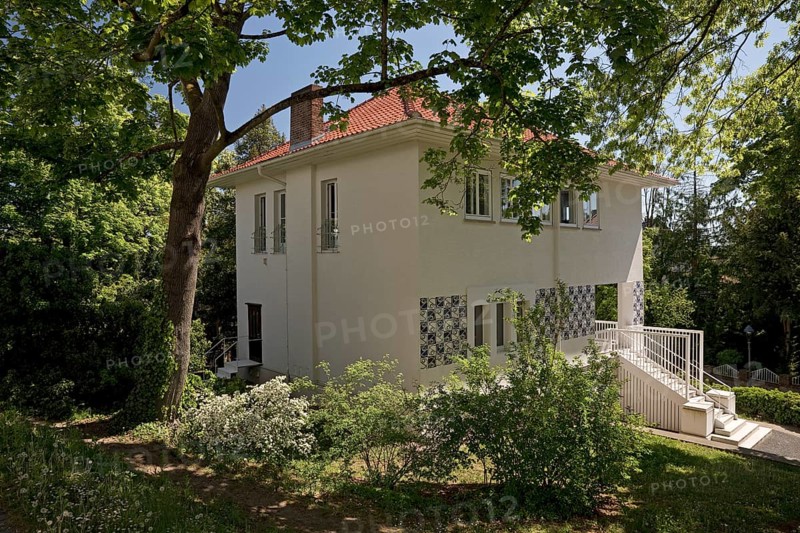 Olbrich House by Joseph Maria Olbrich, Mathildenhöhe artists' colony, UNESCO World Heritage Site, Darmstadt, Hesse, Germany