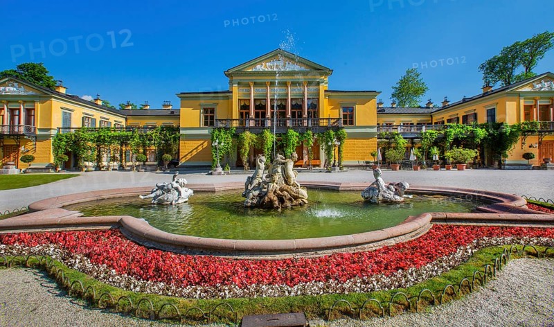 Kaiservilla im Kaiserpark, Bad Ischl, Trauntal, Salzkammergut, Upper Austria, Austria