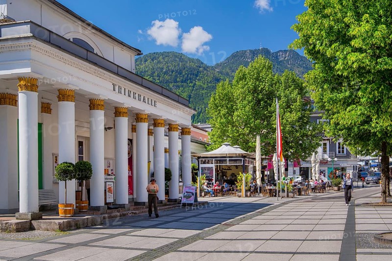 Trinkkurhalle, Bad Ischl, Trauntal, Salzkammergut, Upper Austria, Austria