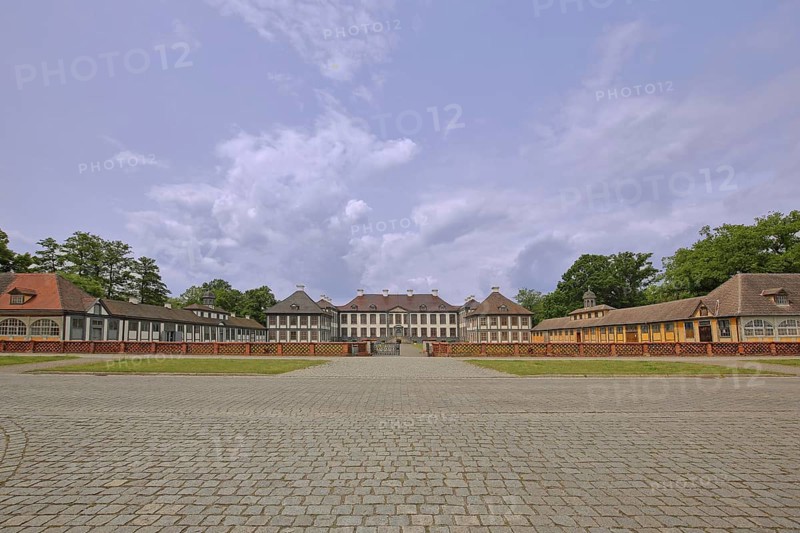 Baroque palace, Oranienbaum, Dessau-Wörlitz Garden Kingdom, Oranienbaum-Wörlitz, Saxony-Anhalt, Germany