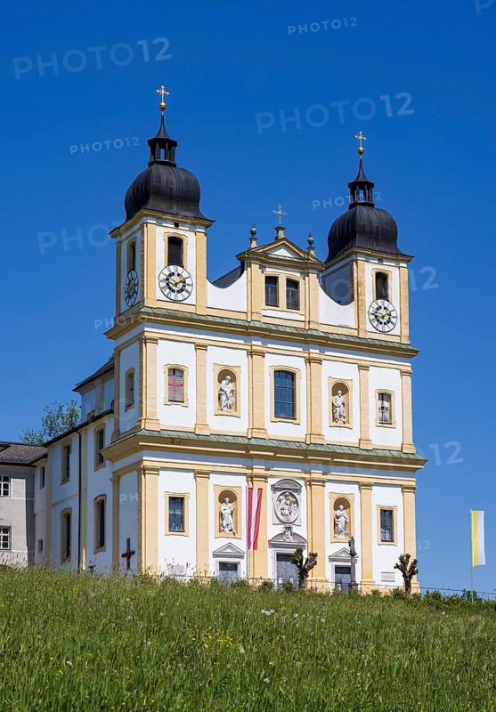 Maria Plain pilgrimage church, baroque church, Bergheim near Salzburg, Flachgau, Salzburger Land, Austria