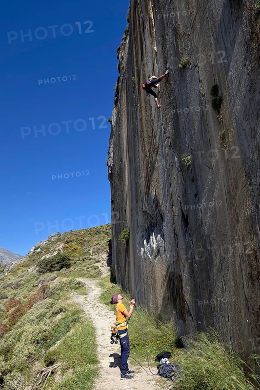 Plakias Main Cliff, Crete, Greece, 23 May 2025 < english> Plakias Main Cliff, Crete, Greece, May 23, 2025