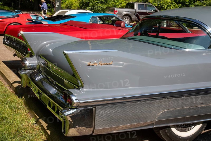 Grosse Pointe Shores, Michigan - The 1958 Cadillac Fleetwood Sixty Special was one of the cars on display for the media preview of the annual Eyes on Design auto show