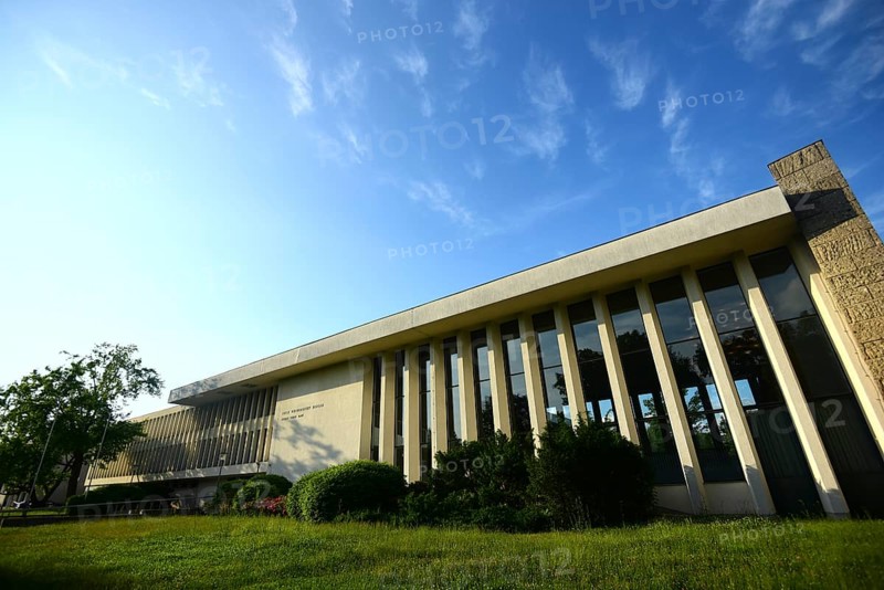 The Henry Ford Building of Freie Universität Berlin, which houses the university library and the university's Audimax theatre