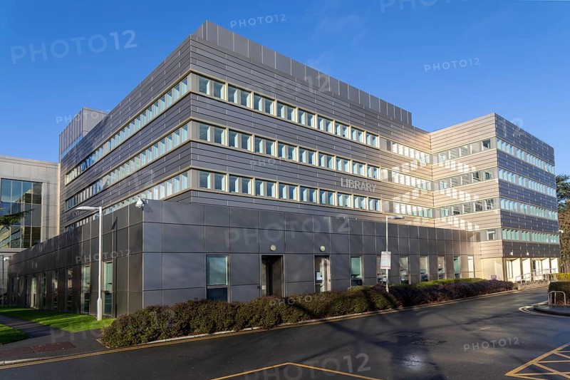 Library building, Whiteknights Campus, University of Reading, Reading, Berkshire, England, UK