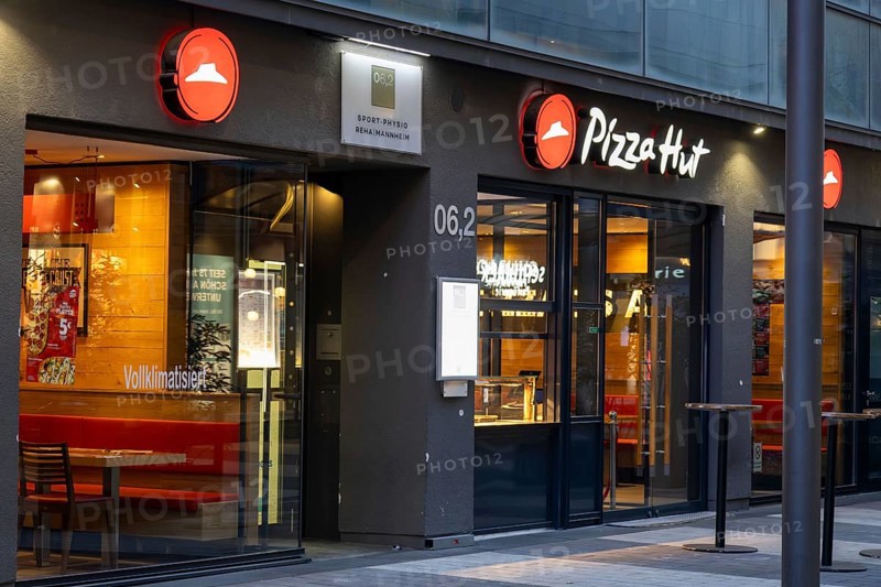 PIZZA HUT in the city center of Mannheim
