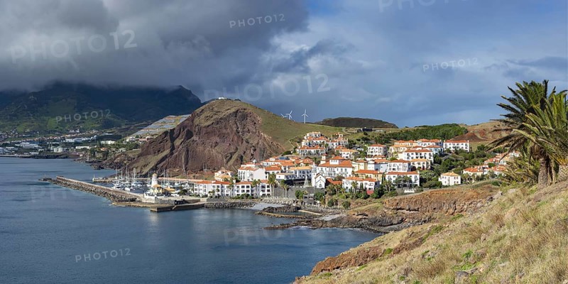 The exclusive holiday resort of Quinta do Lorde with marina, in a unique, protected natural landscape near Ponta de São Lourenço, Madeira, Portugal