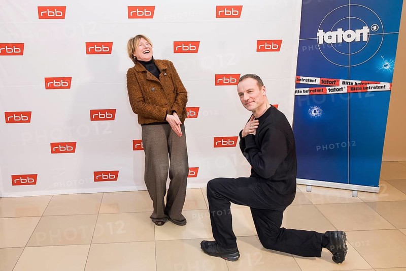 Corinna Harfouch and Mark Waschke at the preview of the crime thriller Tatort: Gefahrengebiet im Delphi Filmpalast on 21.01.2026