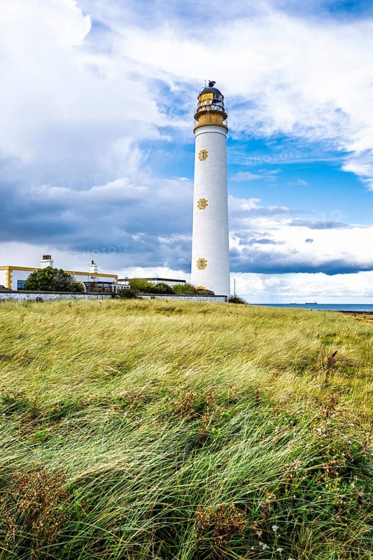 Barns Ness Lighthouse, Dunbar, East Lothian, Scotland, UK