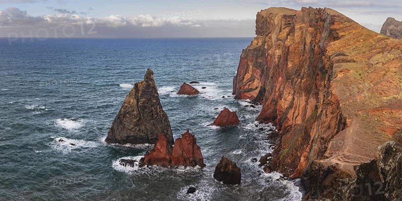 North coast, volcanic peninsula, Ponta de São Lourenço, Ponta de Sao Lourenco, rocky coast, Punta de San Lorenzo, Madeira, Portugal