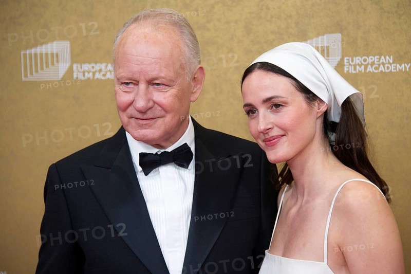 Stellan Skarsgard, Renate Reinsve, EUROPEAN FILM AWARDS Berlin 2026, photo call at the House of World Cultures, Berlin, 17.01.2026