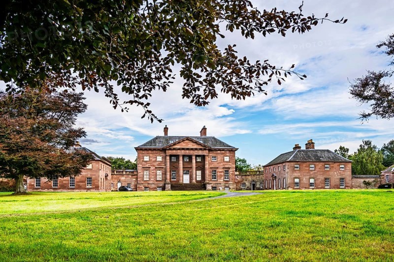 Paxton House, River Tweed, Paxton, Berwick-upon-Tweed, Berwickshire, Scotland, UK