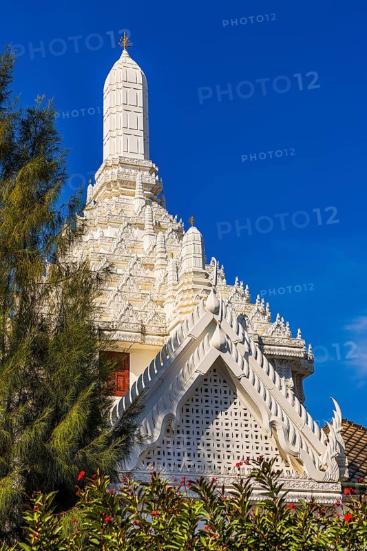 The Grand Royal Palace, White Pagoda, Phra Nakhon, Bangkok, Thailand's metropolis, Thailand