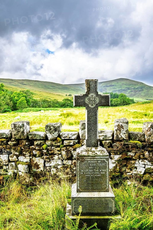 The Chapel at Hermitage, Hermitage Castle, Hermitage Water, Liddesdale, Roxburghshire, Newcastleton, Hawick, Scotland, UK