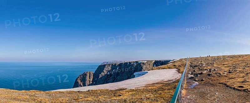 Honningsvag, North Cape, the northernmost part of norway in Arctic Circle. island Famous cruise and tourist destination