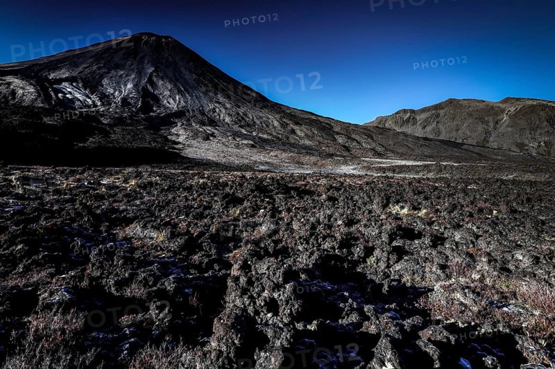 Rocky landscapes along the Tongariro Alpine Crossing, Tongariro National Park, North Island, New Zealand