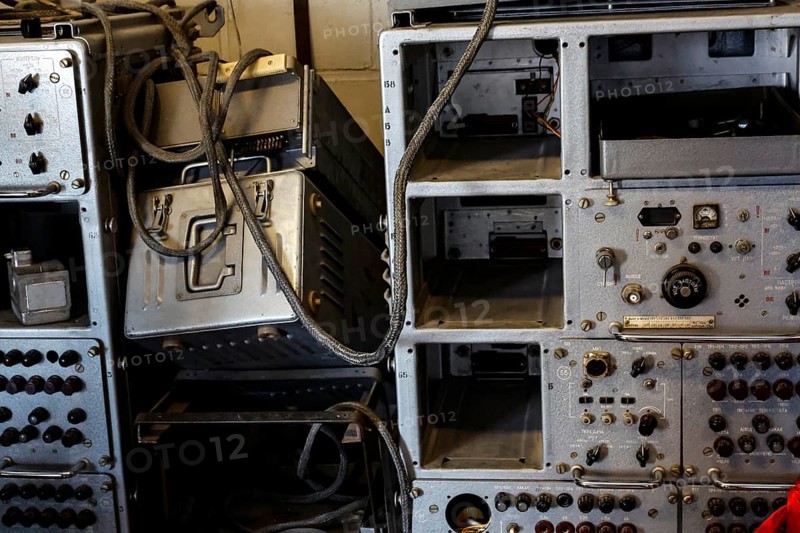 Historical technical equipment in the KGB Museum in Hotel Viru, surveillance equipment, Tallinn, Harju, Estonia