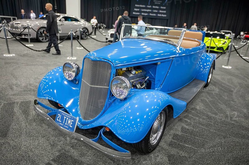 Detroit, Michigan USA - 14 January 2026 - A Ford 'Tool Time' roadster on display in The Gallery, a section of ultra luxury and performance vehicles at the Detroit Auto Show