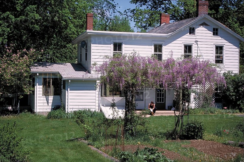 Typical American house, Marksborow, New Jersey, USA