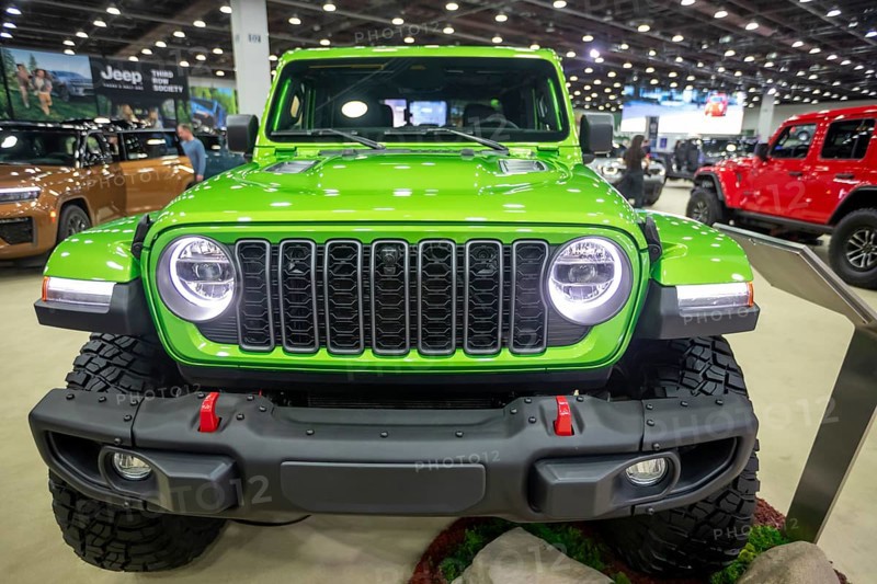 Detroit, Michigan USA - 14 January 2026 - The 2026 Jeep Gladiator Rubicon on display at the Detroit Auto Show