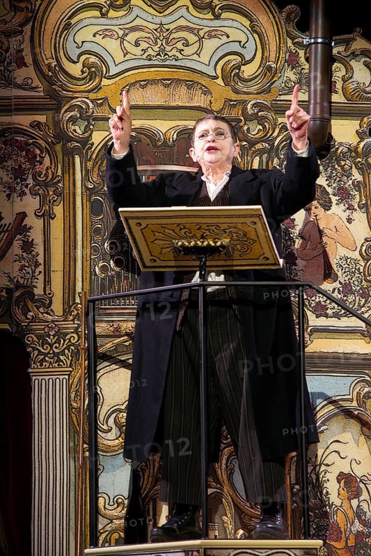 Katharina Thalbach, Wilhelm bush: Sauerkohl & Misetaten, photo rehearsal on 14.01.2026 in the comedy Am Kurfürstendamm in the Ernst-Reuter-Saal, Berlin, premiered on 20.01.2026