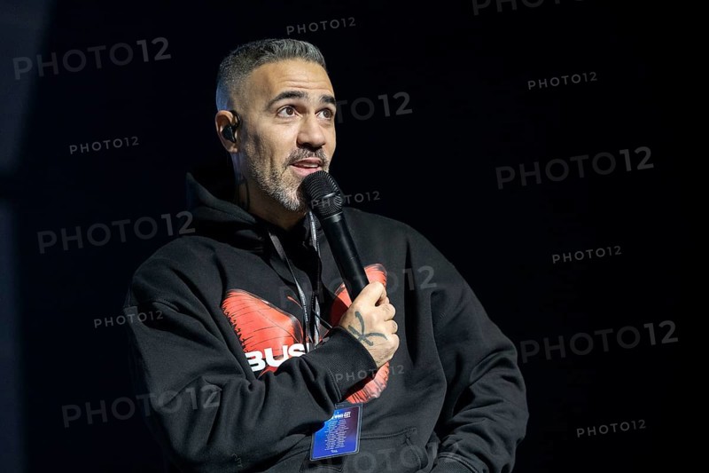 BUSHIDO, (aka Anis Mohamed Youssef Ferchichi), Rap, Alles wird gut Tour 2026, live on 12 January, 2026, Uber Arena, Berlin, Germany < english> BUSHIDO, Rap, Alles wird gut Tour 2026, live on January 12, 2026, Uber Arena, Berlin, Germany