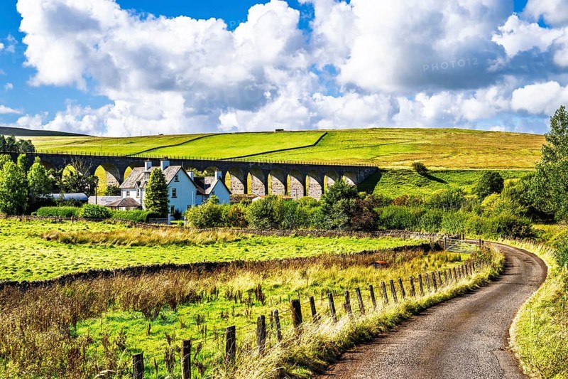 Shankend Viaduct, Hawick, Scottish Borders, Scotland, UK