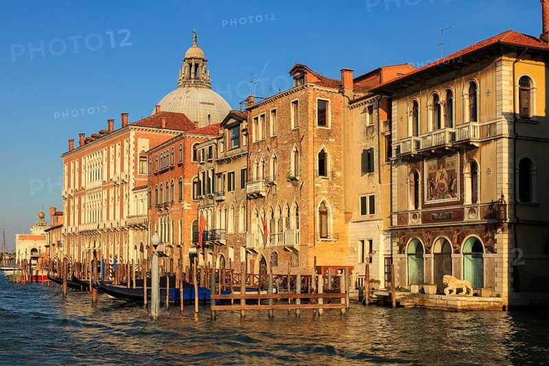 Palaces on the Grand Canal, Venice, Veneto, Italy