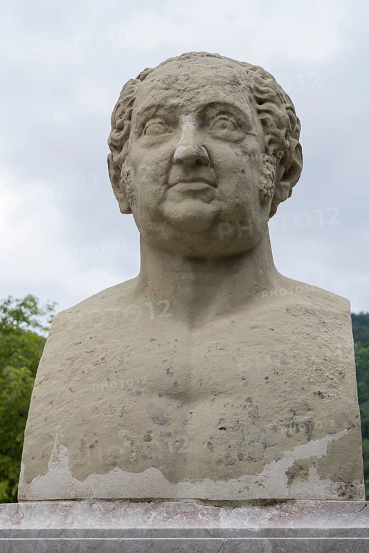Max 1. Joseph, King of Bavaria, bust, Tegernsee, town Tegernsee, Upper Bavaria, Bavaria, Germany