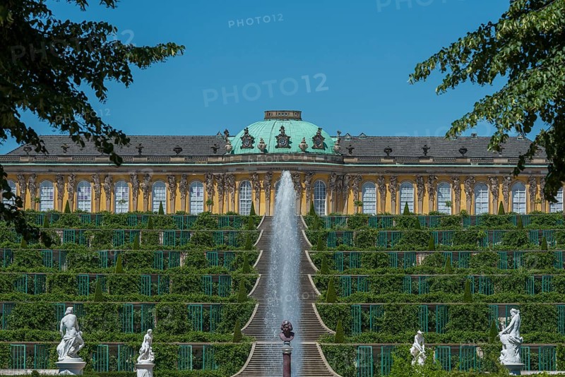 Staircase at Sanssouci Palace, Potsdam